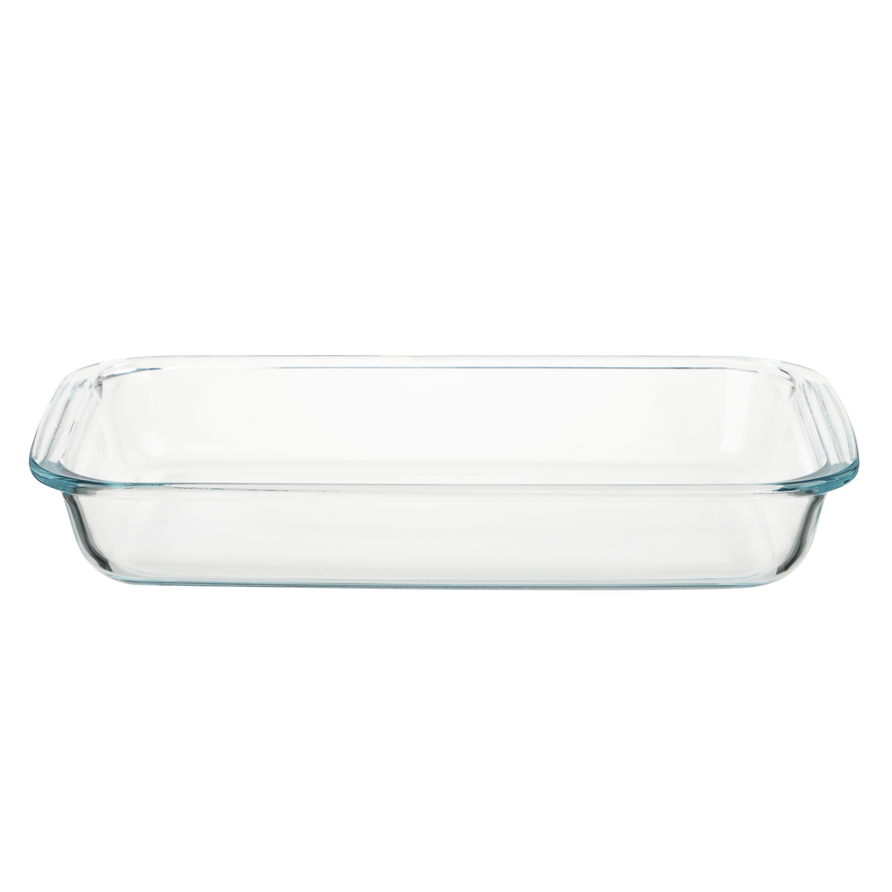 SATOSHI Форма для запекания жаропрочная прямоуг., с ручками, стекло, 34,5х20,4х5,2см, 2,2л,GB-2200 - #5