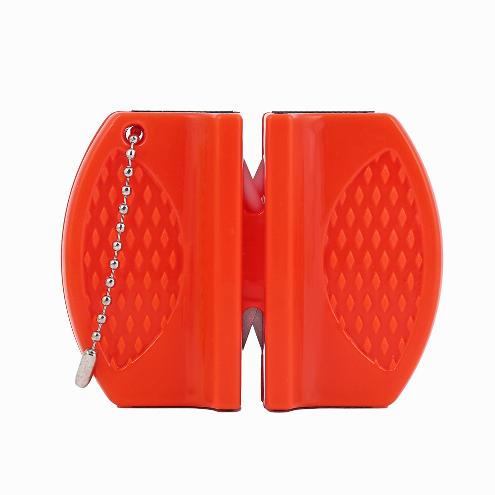 Точилка для ножей/ножниц тм ЕРМАК, вольфрамовая сталь, керамика, 5,8х7,6х2,4см, ABS пластик - #1