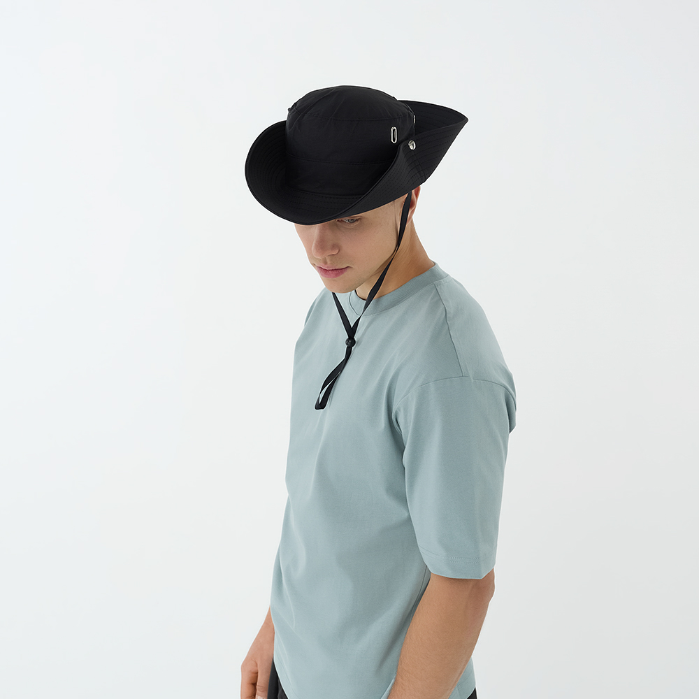 GALANTE Панама взрослая, р.58, 100% полиэстер, черный, ВЛ25-11, #2 - #10