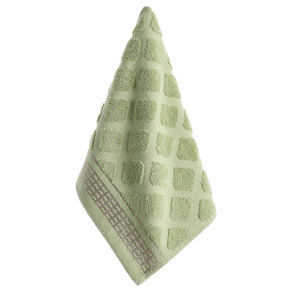 PROVANCE Эвкалипт Полотенце махровое, 100% хлопок, 30х50см, 420гр/м, зеленый - #11