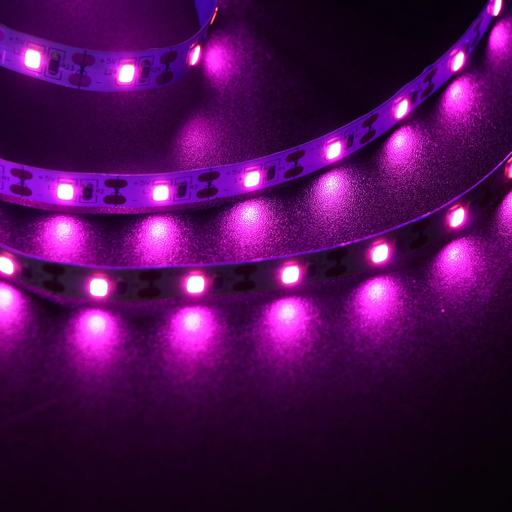 INBLOOM Лента светодиодная, 2м, 5В, 2A, 10Вт, 120шт. LED,USB, IP20, РС, металл - #9