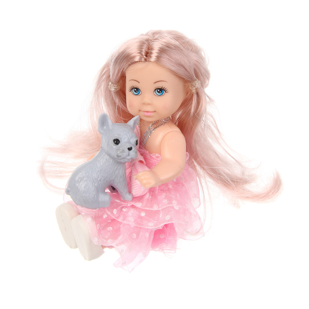 ИГРОЛЕНД Кукла 11,5 см с шариком, 8х4,5х17,4 см, ABS, PVC, микс видов - #6