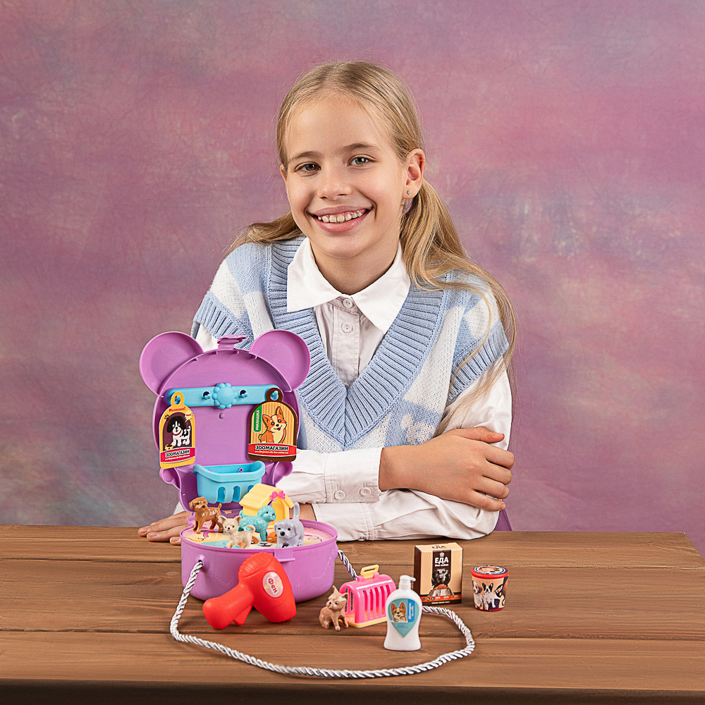 ИГРОЛЕНД Набор игровой в чемоданчике "Уход за питомцем", 19 пр., ABS, 18,5х20х25см - #13