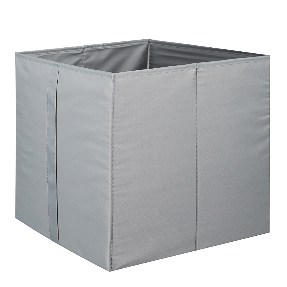 VETTA Короб без крышки, 30х30х30 см, Швеция, полиэстер, серый - #1