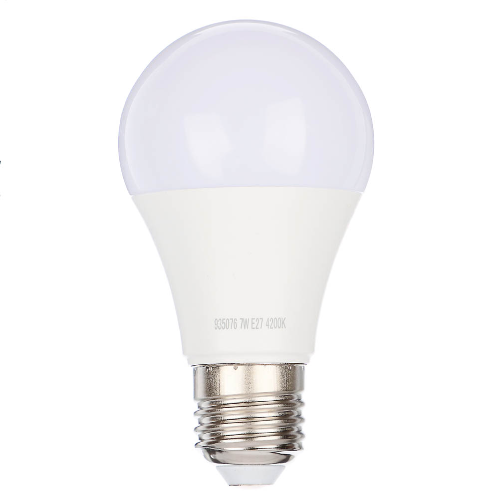 PROMO Лампа светодиодная A65 7W, E27, 400lm 4200К - #1
