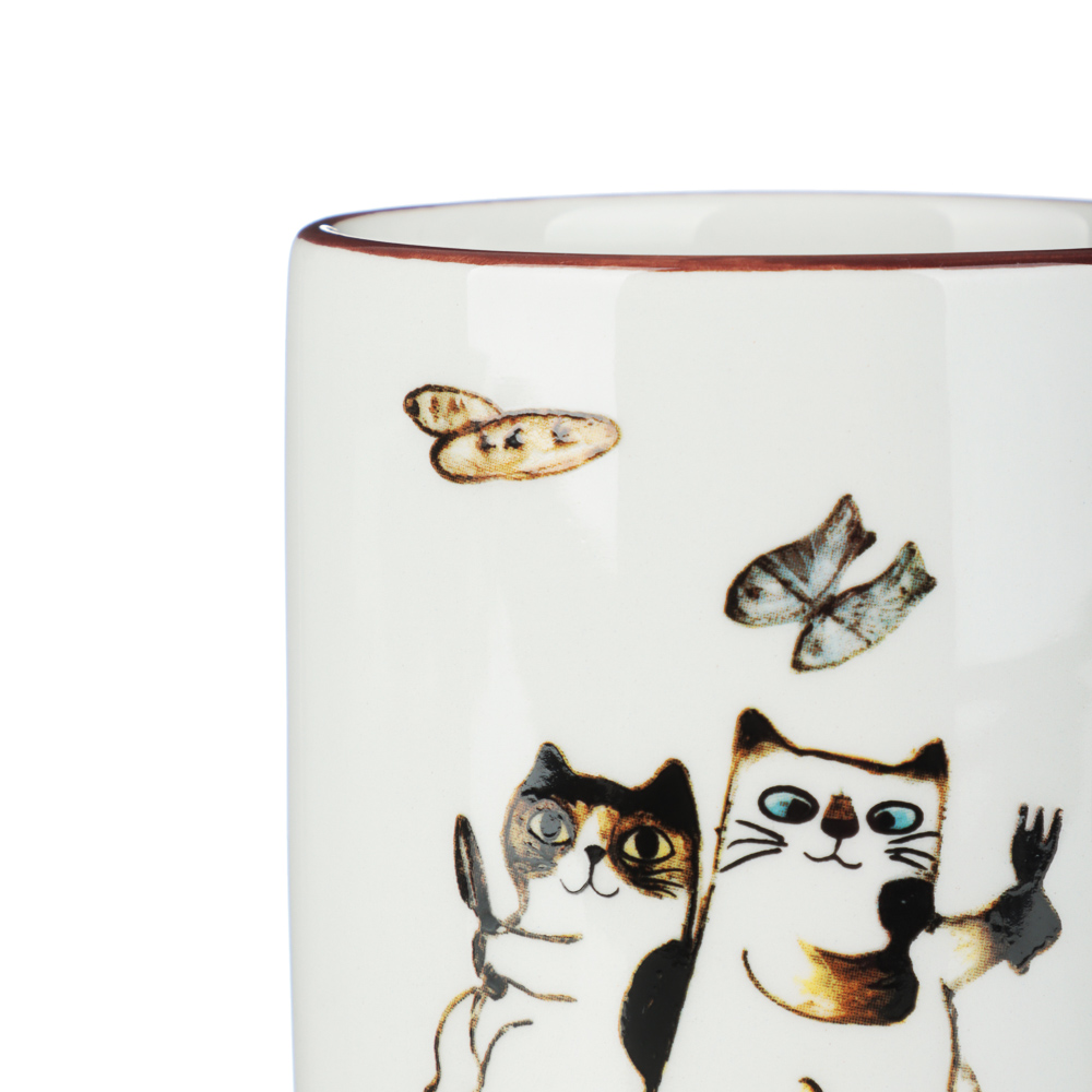 Кружка 300мл, тм MILLIMI Котовасия, керамика - #2