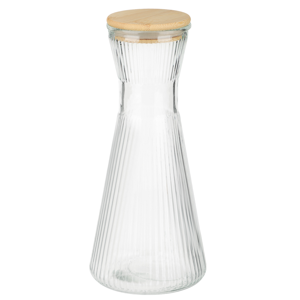 SATOSHI Набор Кувшин 1,8л, 6 стаканов 200мл, стекло, бамбук - #3