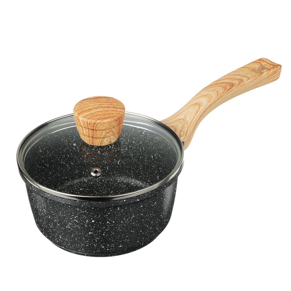 SATOSHI Брунико Наб.пос.10пр,а/пр.покр.:кастр+крышк.2,4 л; 4,3л; 6,4л ;ковш+крышк.1.4л;сков 24см;сот - #6