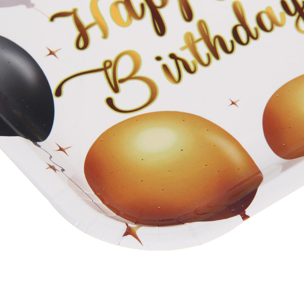 FNtastic Набор тарелок бумажных, 6 шт, Happy birthday! 18x18 см - #4