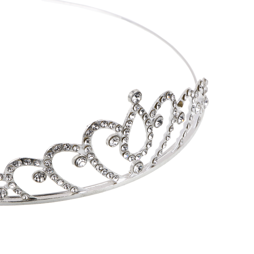 Ободок диадема для волос, тм ЮНИLOOK, 12,5, сплав, 6 дизайнов, #23 - #5