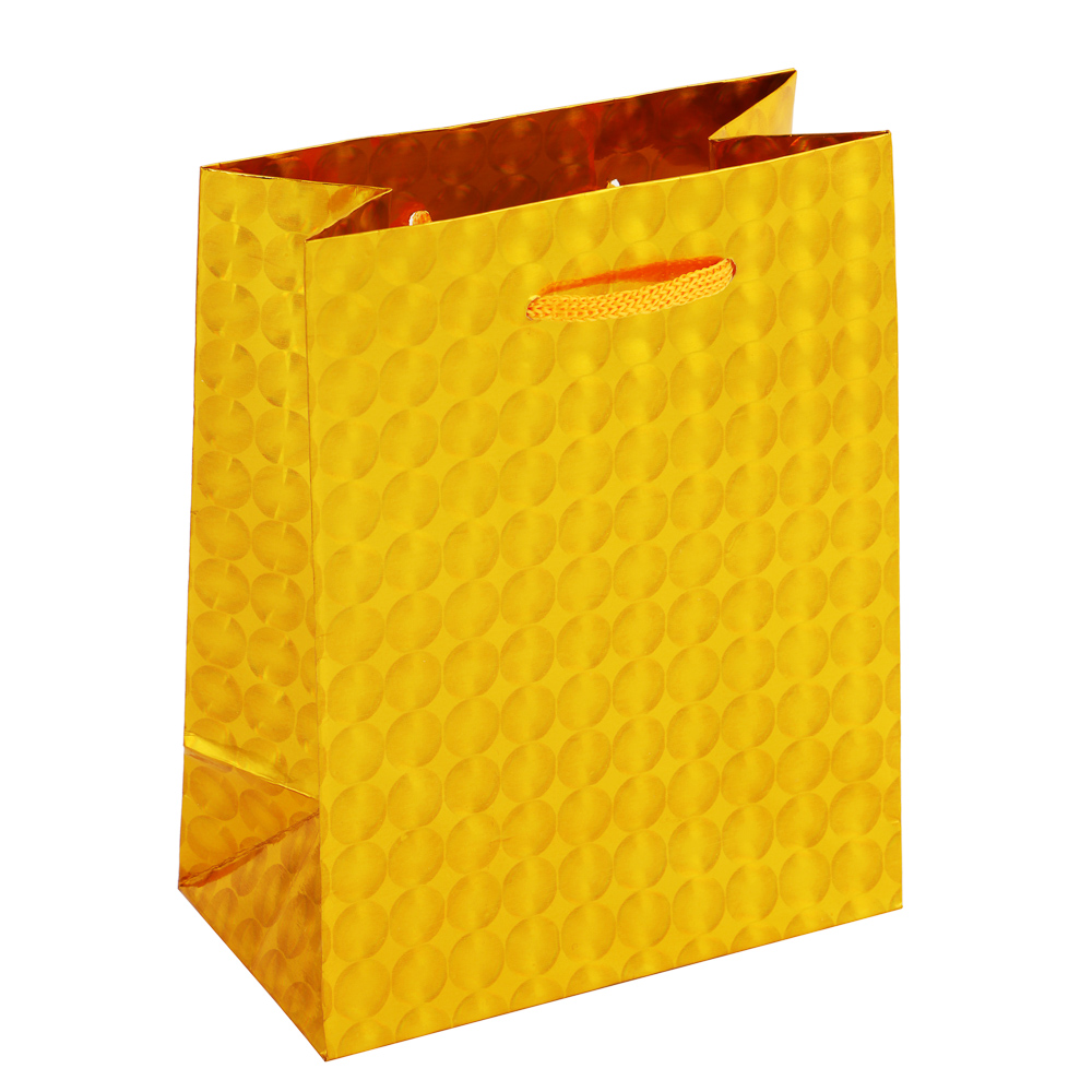 LADECOR Пакет подарочный бумажный, фольгированный, 11,5x14,5x6,5 см, 6 цветов - #2