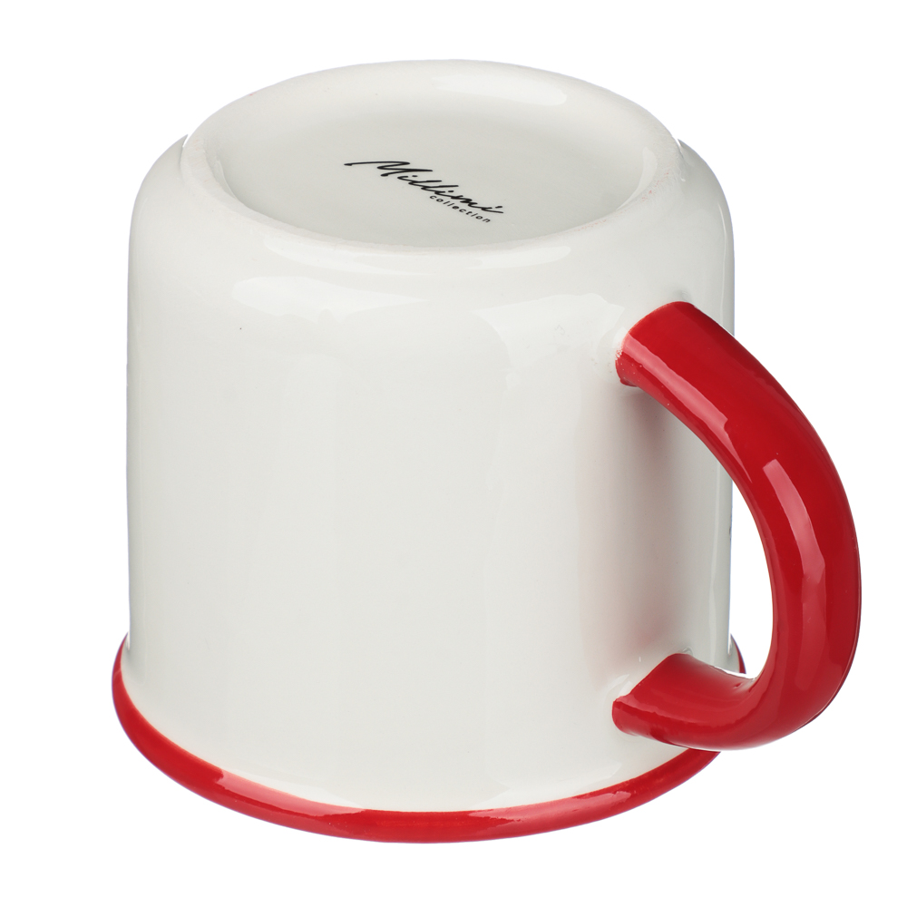 MILLIMI Снегири Кружка 400мл, керамика, подарочная упаковка - #4