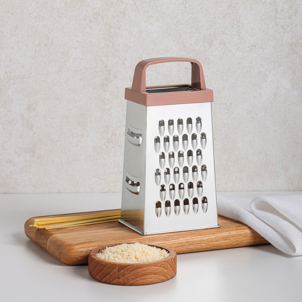 Терка 4-х сторонняя 17,5см, жесть - #10