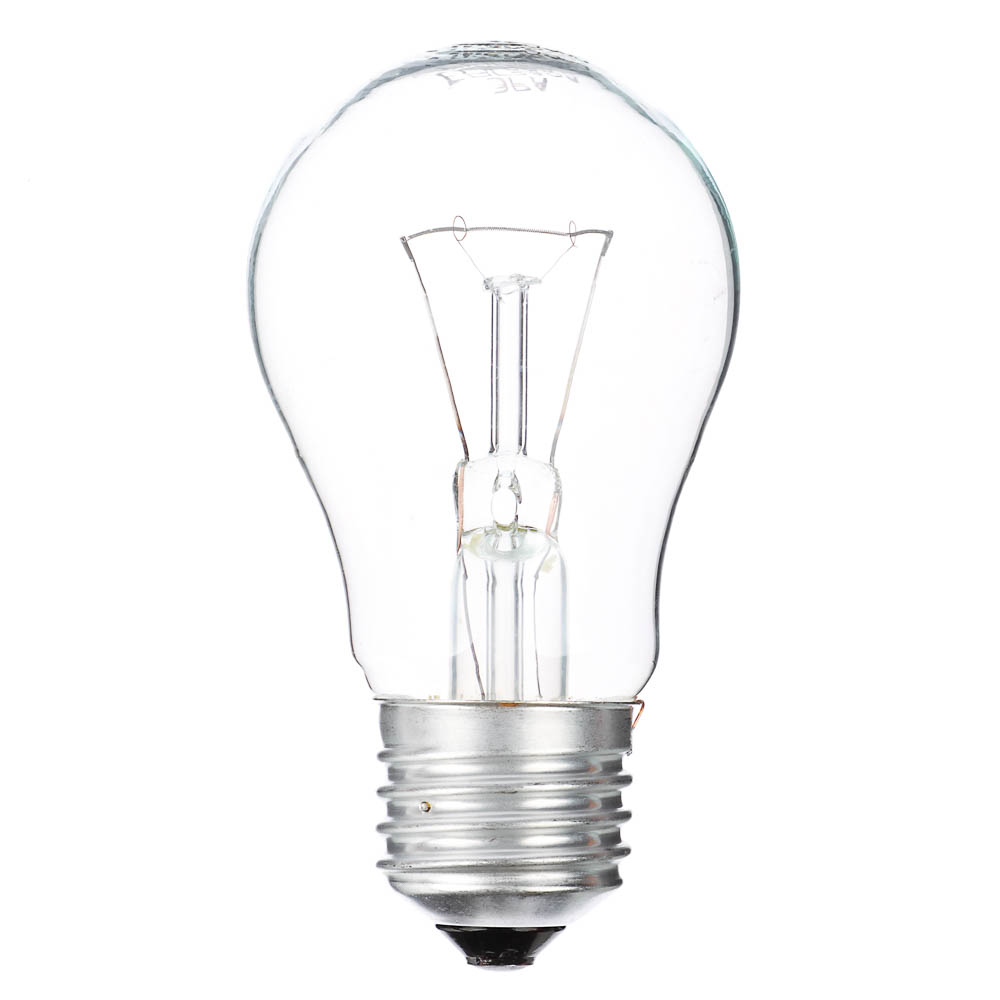 Лампа накаливания с прозрачной колбой Е27 60Вт Эра, 230В, в гофре - #1