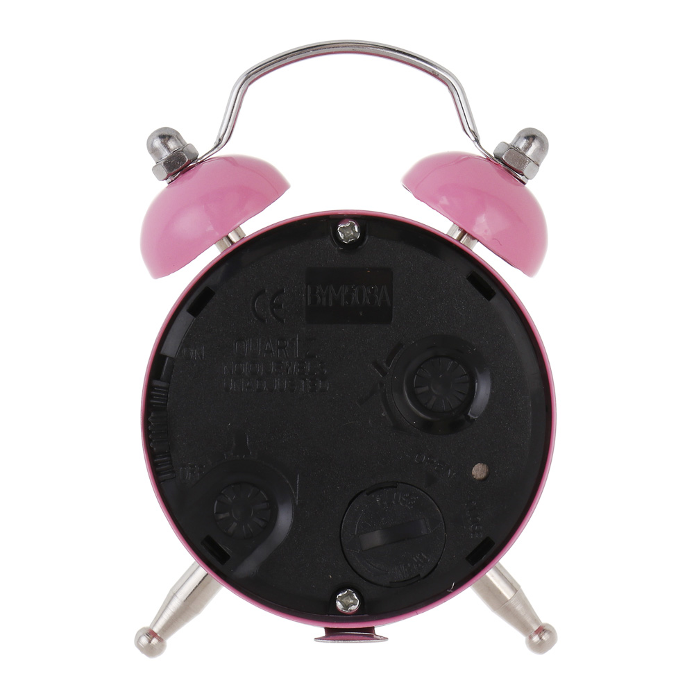 Будильник тм LADECOR CHRONO 5x2,5x7,5 см, пластик, металл, стекло, 1xLR44, 5 видов - #5