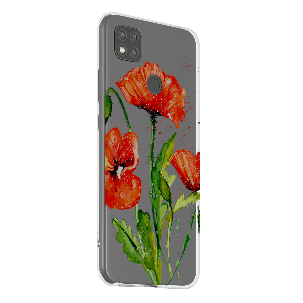 Чехол для смартфона Forza "Цветы" на Xiaomi Redmi 9C - #3