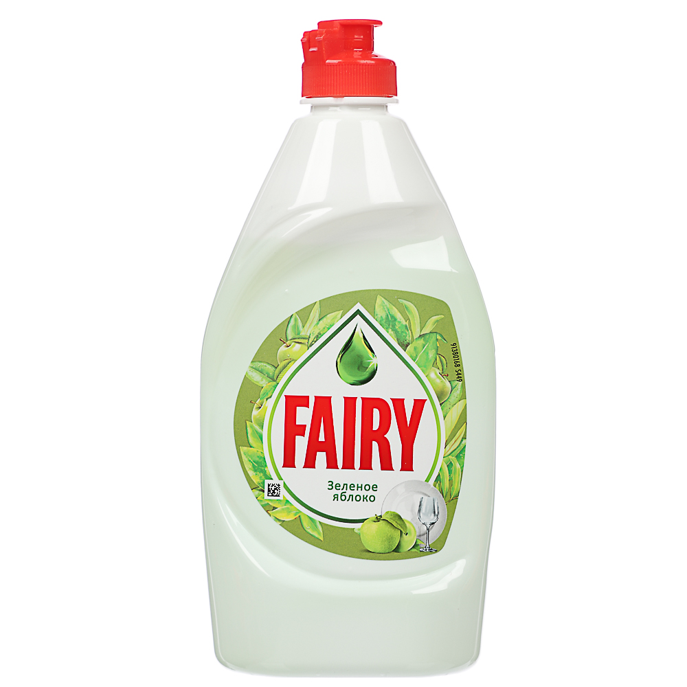 Средство для мытья посуды FAIRY Зеленое яблоко, п/б, 400мл - #1