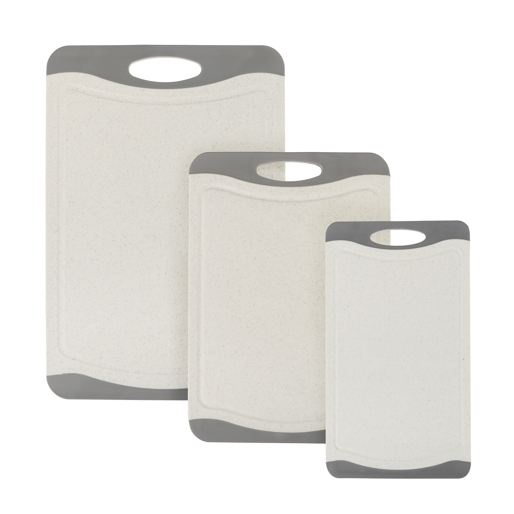 SATOSHI Женева Набор досок разделочных 3шт 36,5х24,5х0,8 см; 29х20х0,8 см; 25х14,5х0,8 см, пластик - #1