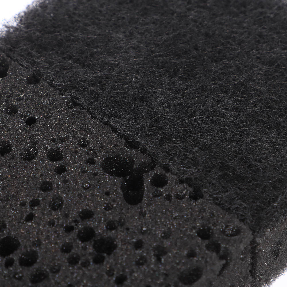 VETTA Набор губок для мытья посуды "Супер" чёрные, износостойкие 2шт, 9,5х6,5х3см - #4
