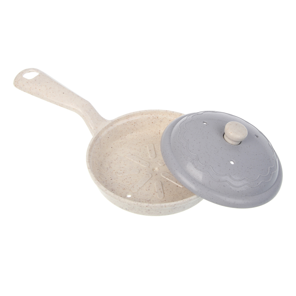 ИГРОЛЕНД Игровой набор посуды "Экопластик", 14 предметов, пластик, 29х10х20 см - #11