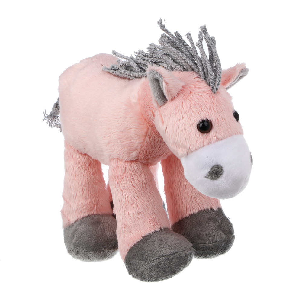 СНОУ БУМ Мягкий сувенир Лошадка 20x11x18 см, полиэстер - #4