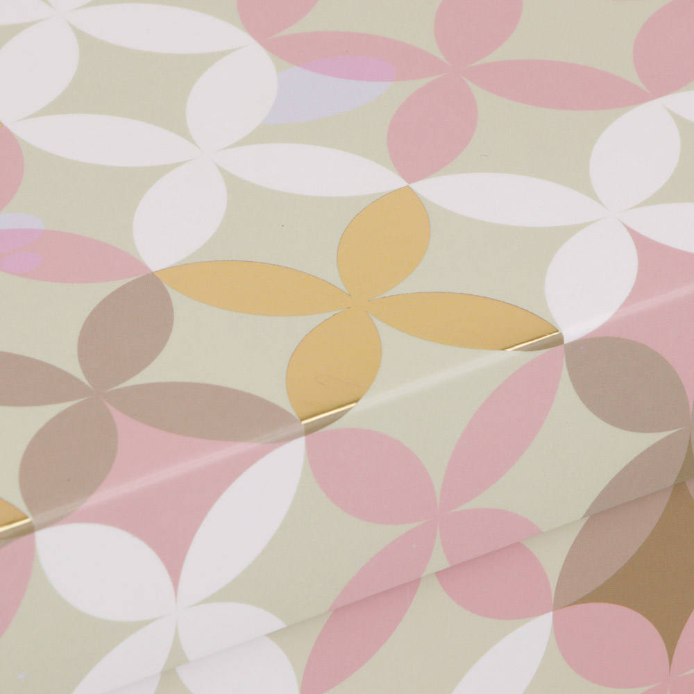 Коробка складная 27x20,5x6,8см, бумага, 4 дизайна - #5