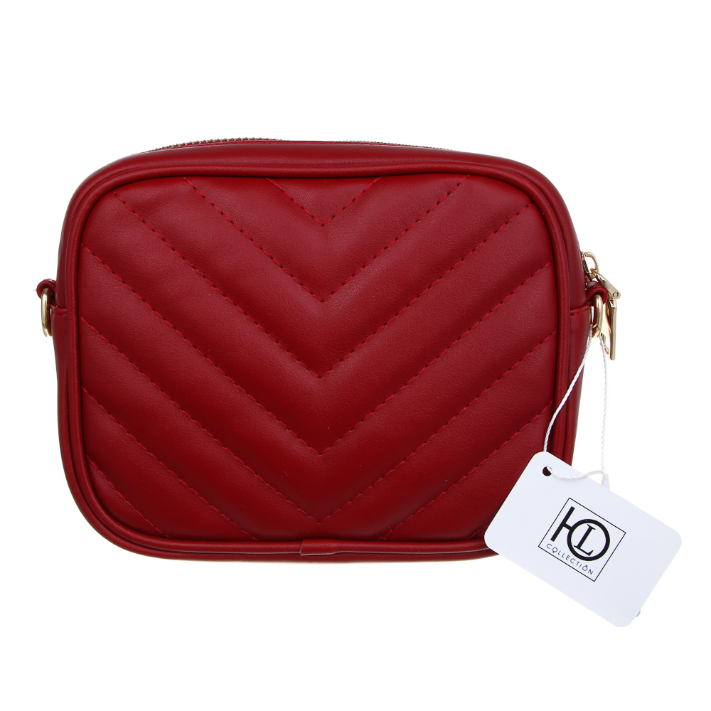 ЮL Кристаллис Сумка кроссбоди стеганная на длинном ремне, ПУ, 17х13,5х5см, 2 цвета, КЖС24-23 - #5