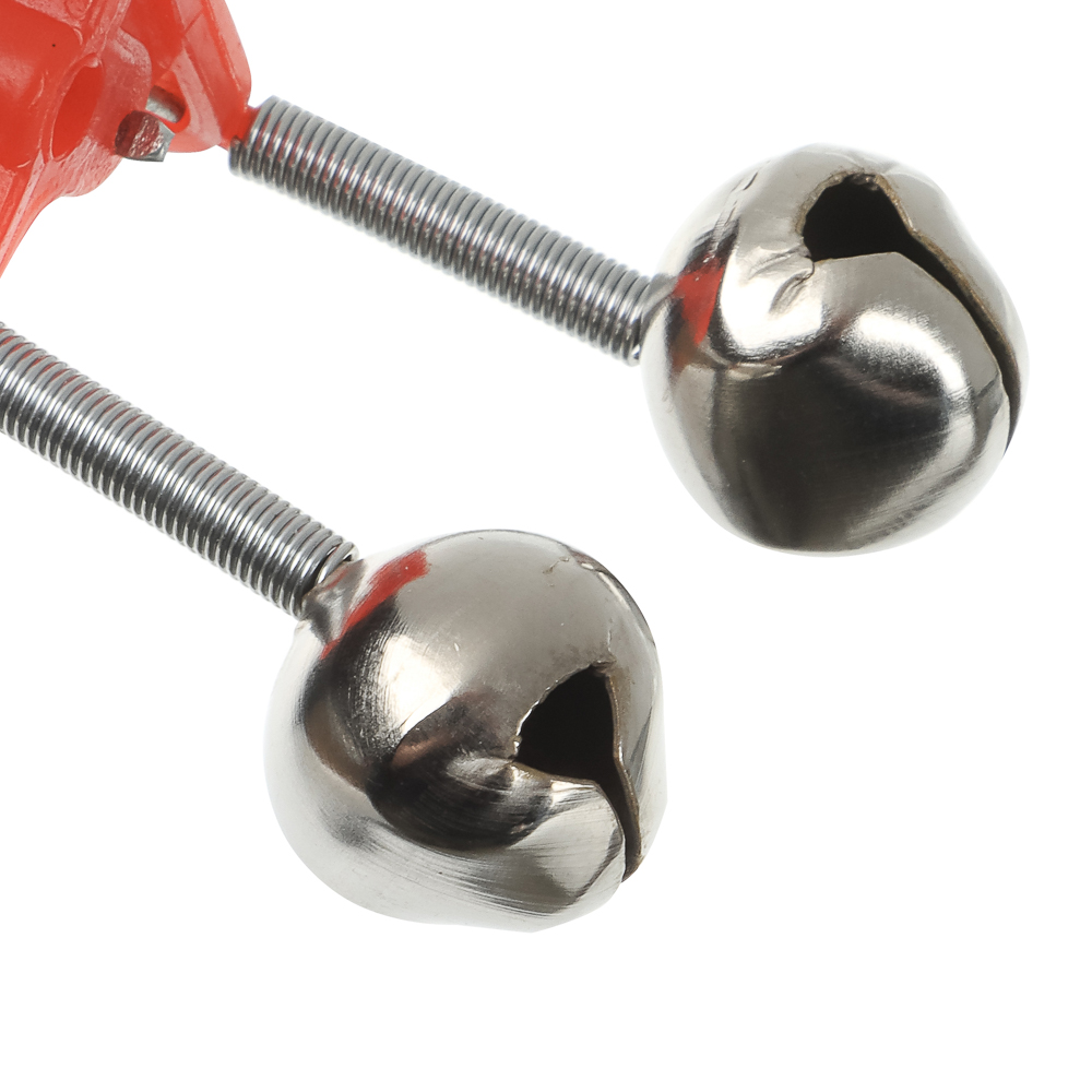 Бубенчик двойной на клипсе тм AZOR FISHING, размер S, металл - #3