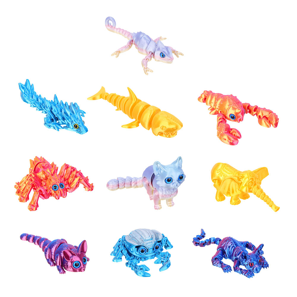 ИГРОЛЕНД Игрушка "Магические животные", PLA, 8-12см, 10 дизайнов - #2
