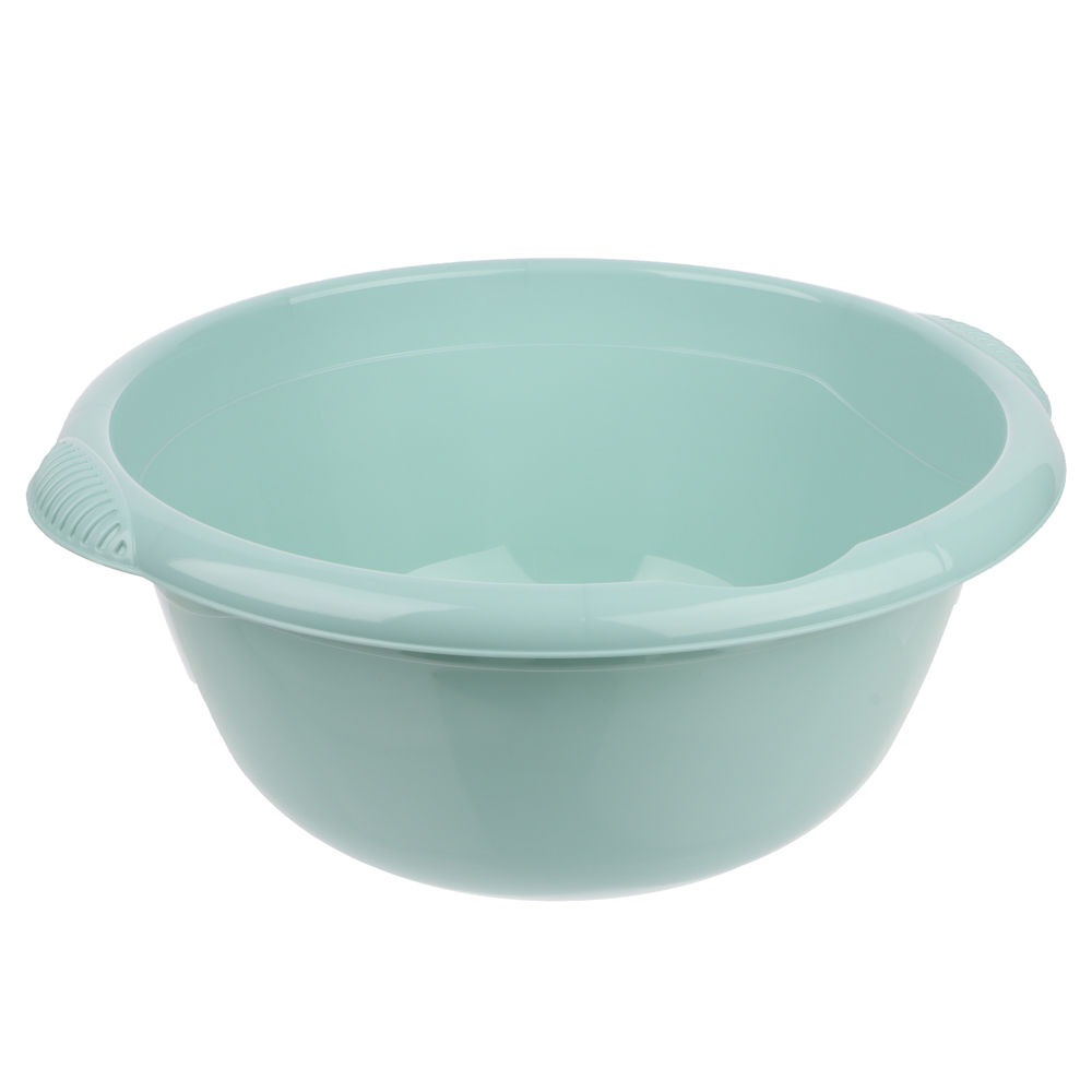 Таз 6,5 л цвет латте, морская волна - #2