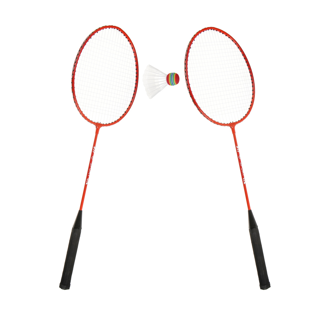 Набор для бадминтона, тм BY SPORT, 2 ракетки, 1 волан, чехол металл, 2 цвета - #2