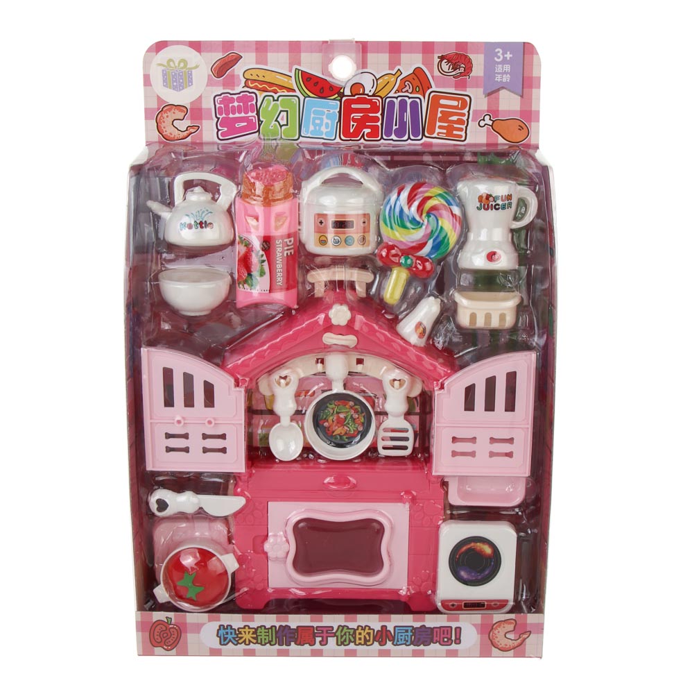 Мебель для кукол, кухня с акс., ABS, PP, тм ИГРОЛЕНД - #2