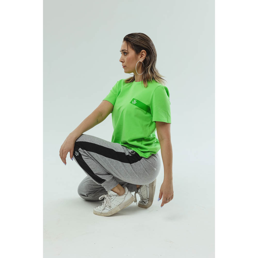 BY KRL Брюки женские, хлопок / синтетические волокна, цвет серый, размер L - #10