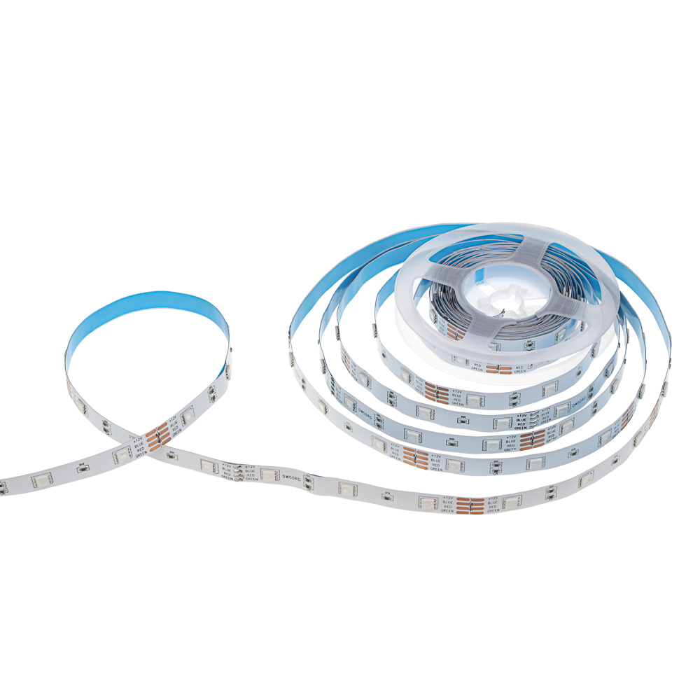 Лента светодиодная BY 12В, 5м, RGB (отдельные диоды), с пультом управления и блоком питания - #5