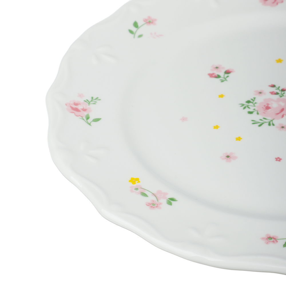 Тарелка закусочная Блоссом тм MILLIMI, 21,5см, фарфор - #3