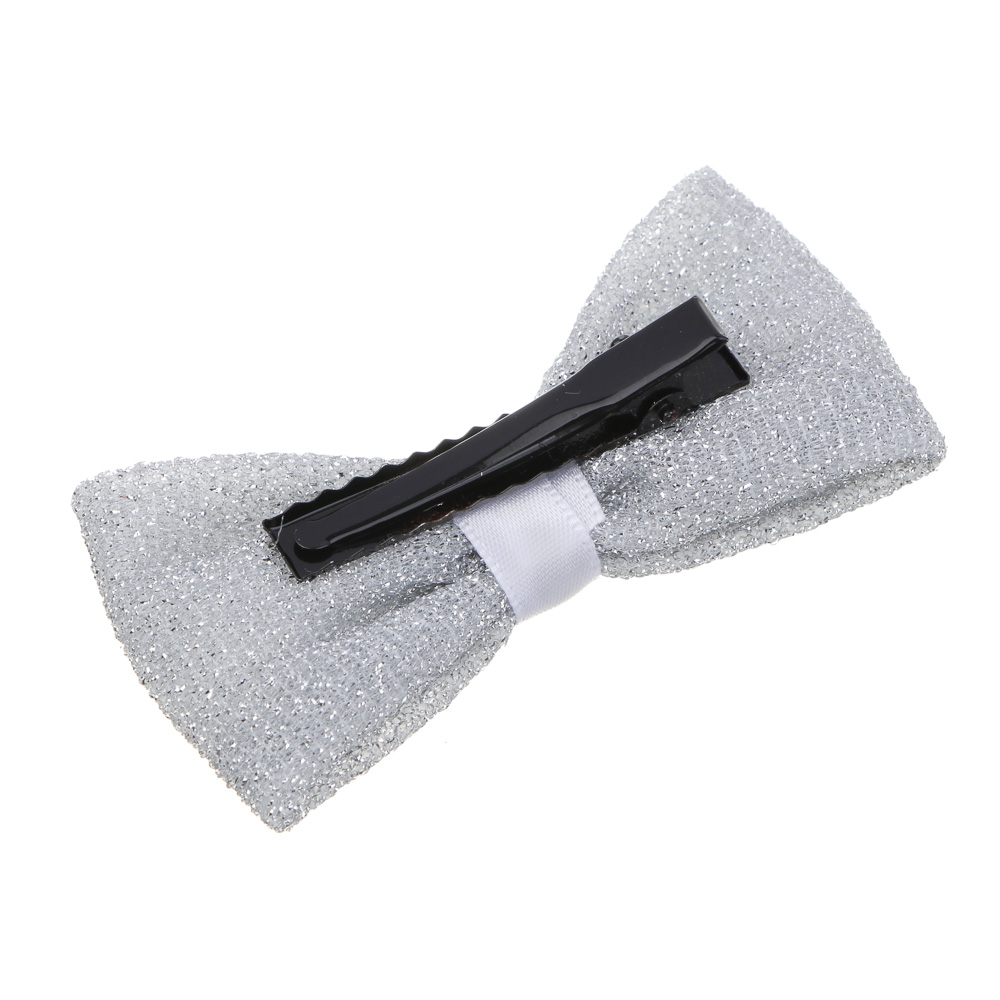 ЮНИLOOK Зажимы для волос 2шт, 5,5см, сплав, полиэстер, 4 цвета, ACS-131нг - #4