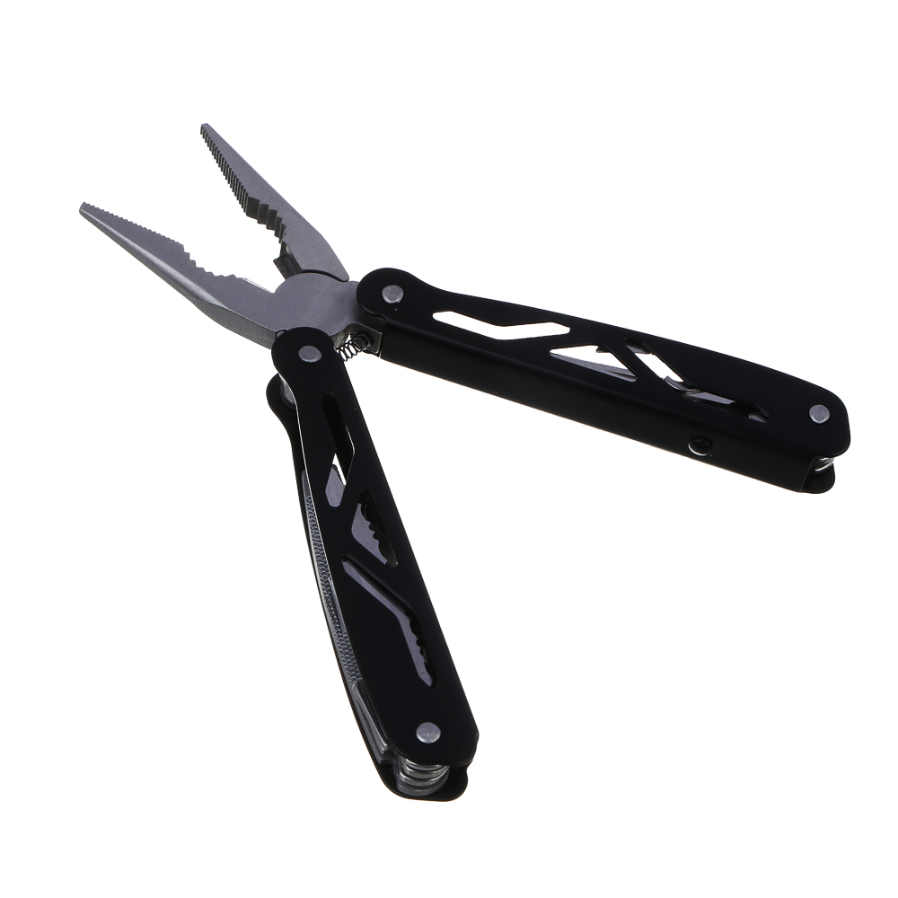 Мультитул многофункциональный тм ЕРМАК, 12 функций, нержавеющая сталь, 9,9 см - #3