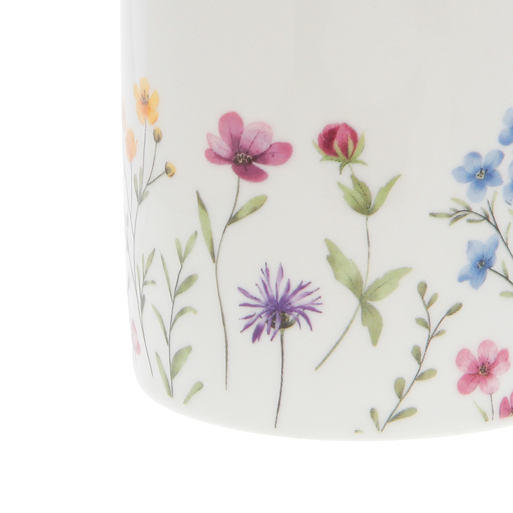 Стакан для ванной комнаты тм VETTA Вирджиния, керамогранит, белый, 7x7x11см - #3