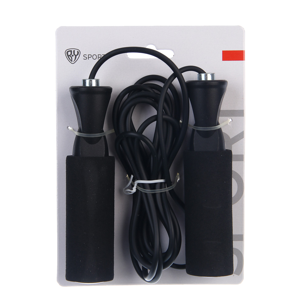 Скакалка тм BY SPORT, 2,8м, d4,2мм, 608Z, PVC, PP, NBR, 3 цвета - #5