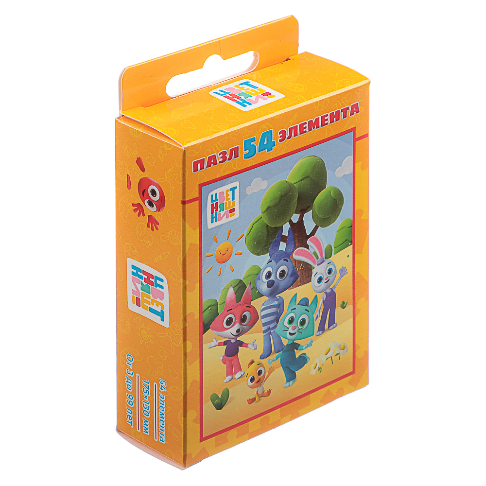Пазл 54 элемента, 10,5х2,5х6,5см в ассортименте - #6