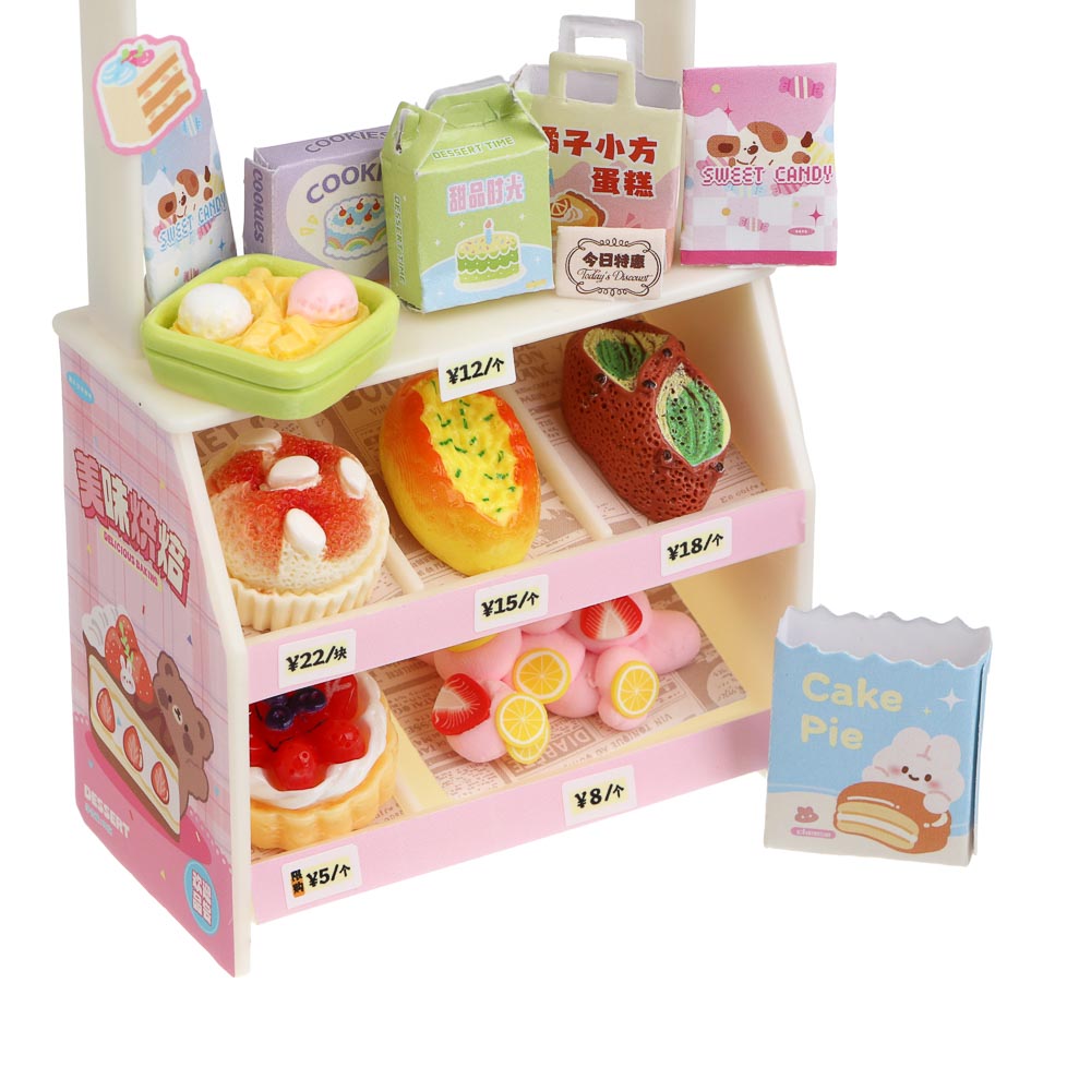 Набор для творчества "Магазинчик" с аксессуарами, EPS, PP, 4,5х12,5х8,5см, 2 дизайна - #9