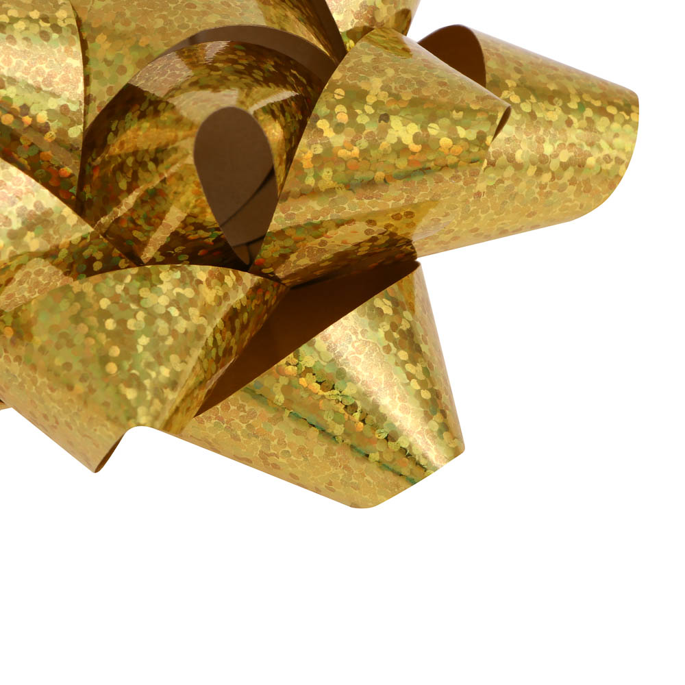 Бант шар тм Fntastic с лентой на подложке, бант 10 см, лента 10 м, ПП, 6 диз. - #4