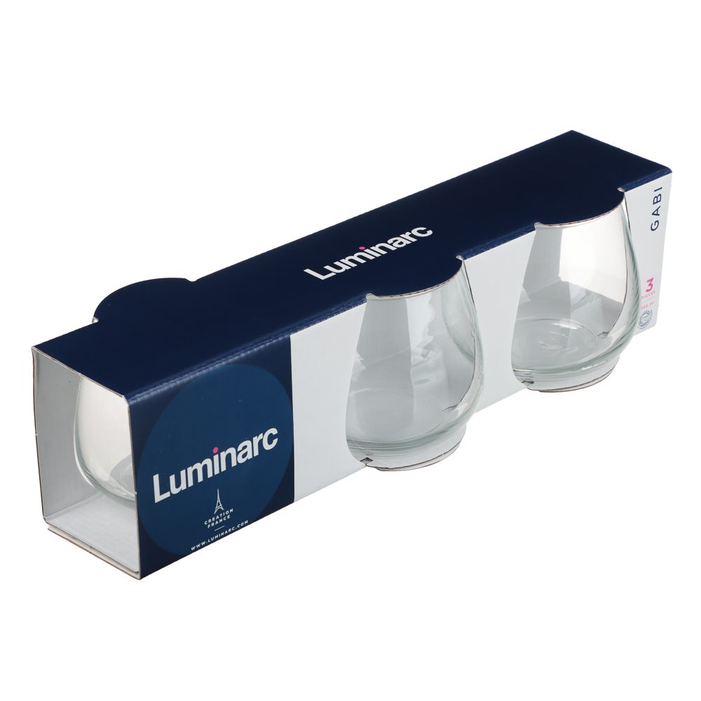 LUMINARC Габи Набор стаканов низких 3шт 350мл, стекло - #4