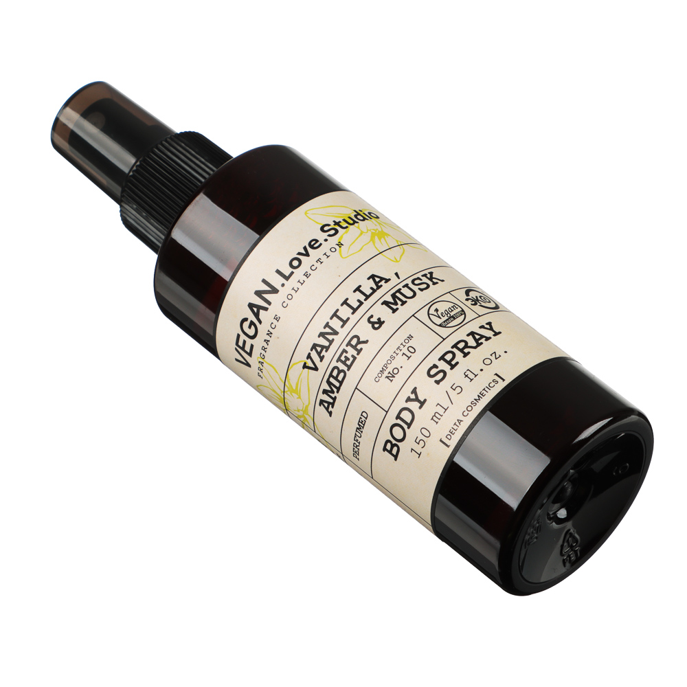 Парфюмированный спрей для тела VEGAN.Love.Studio Vanilla, Amber, Musk, 150 мл - #3