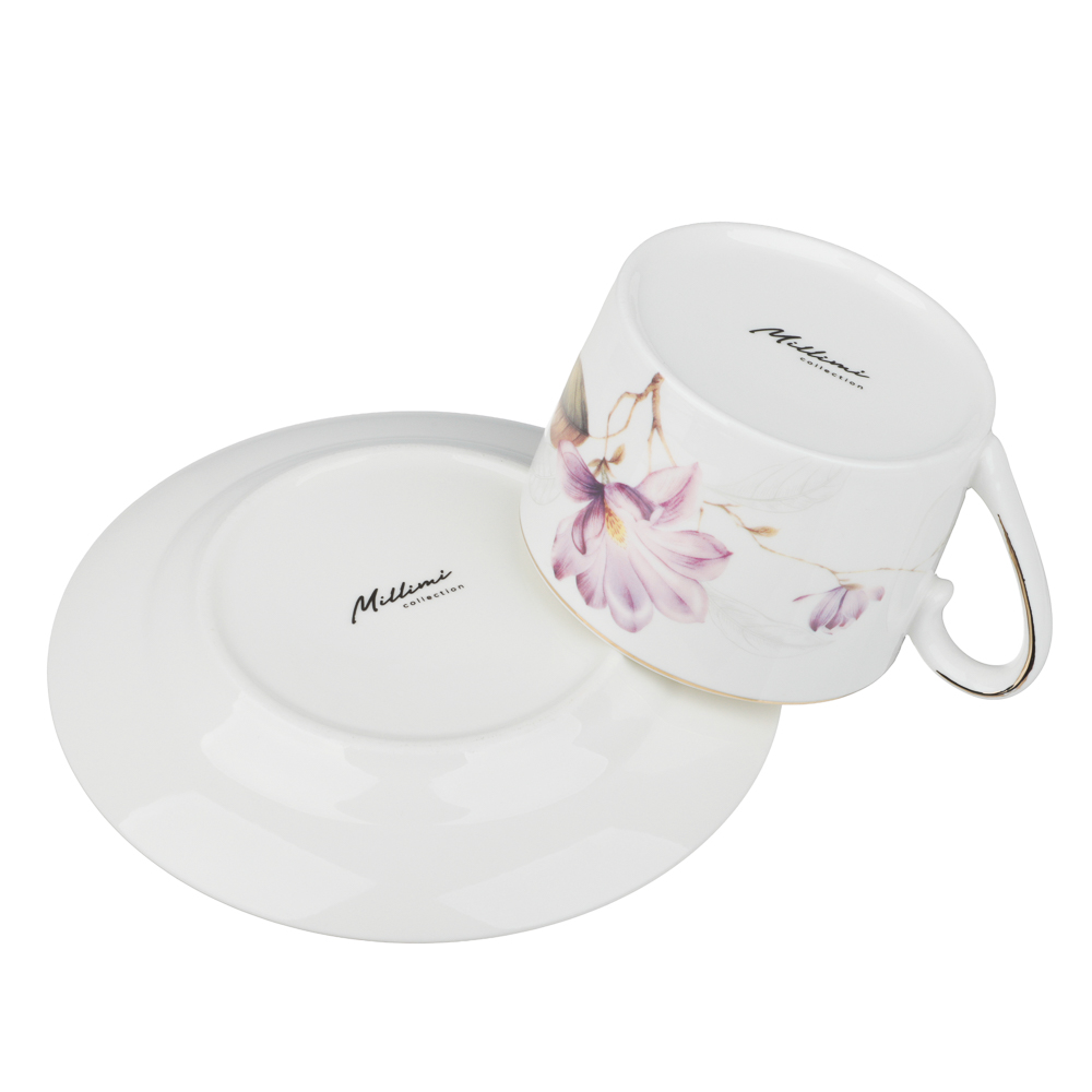 Набор чайный 2 пр., 250мл, MILLIMI, Глория, фарфор - #6