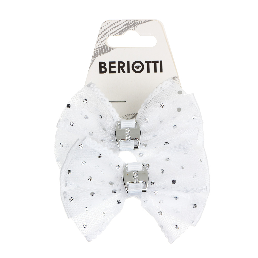 Резинки для волос Beriotti, черно-белые, 2 шт - #4