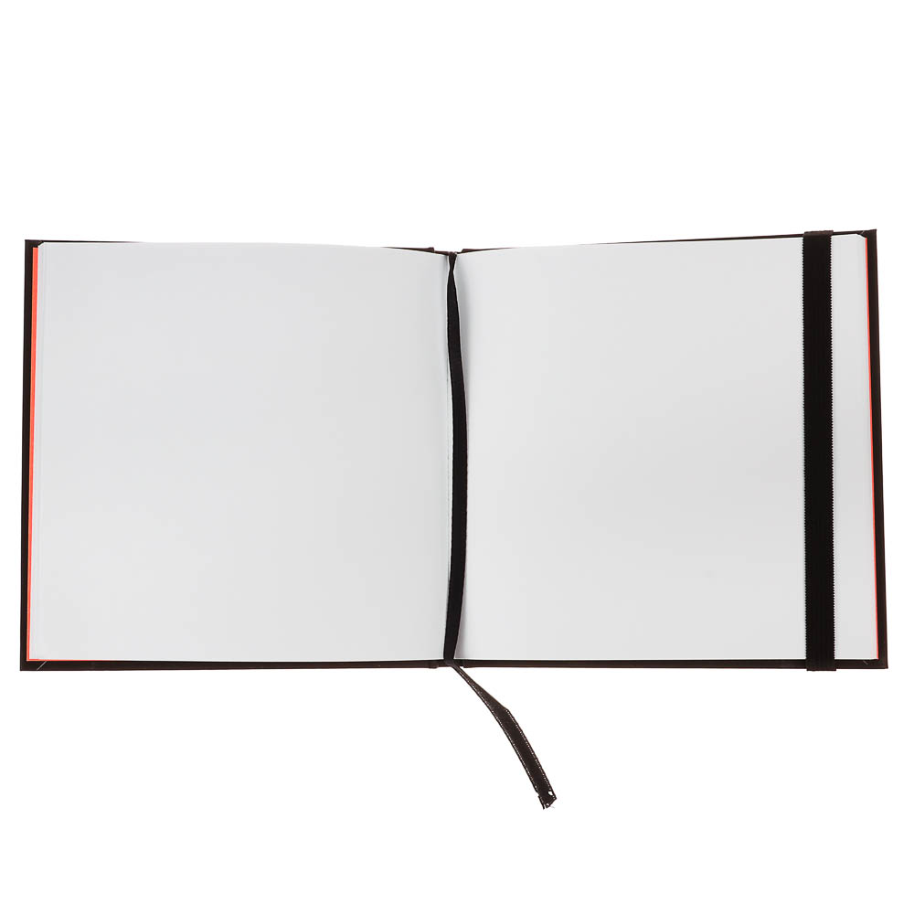 Скетчбук (альбом) 16,5х16,5см, 48л., 160г/м2, 7БЦ, кн. перепл., мат.ламин+неон, с резинкой, 4 диз. - #4