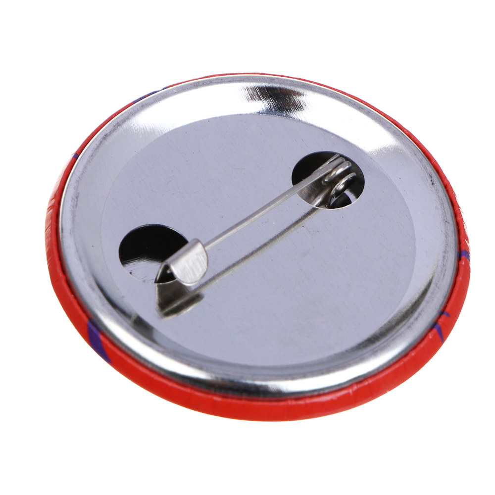 BY Русские Супергерои Набор значков, 6 штук, D=3,5 см, металл, 2 дизайна - #5