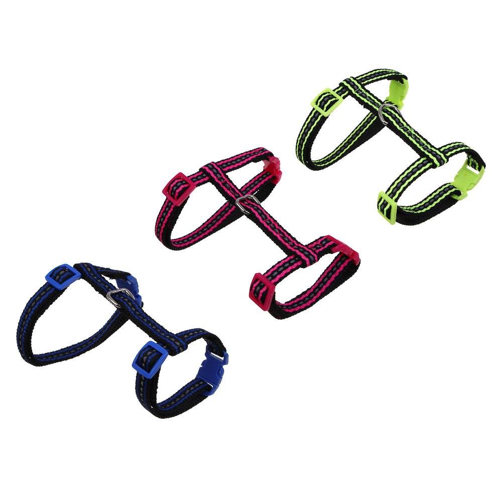 VETTA Шлейка для домашних животных, полиэстер, 1 см, обхват шеи 16.5-27 см, обхват груди 21-35 см - #1