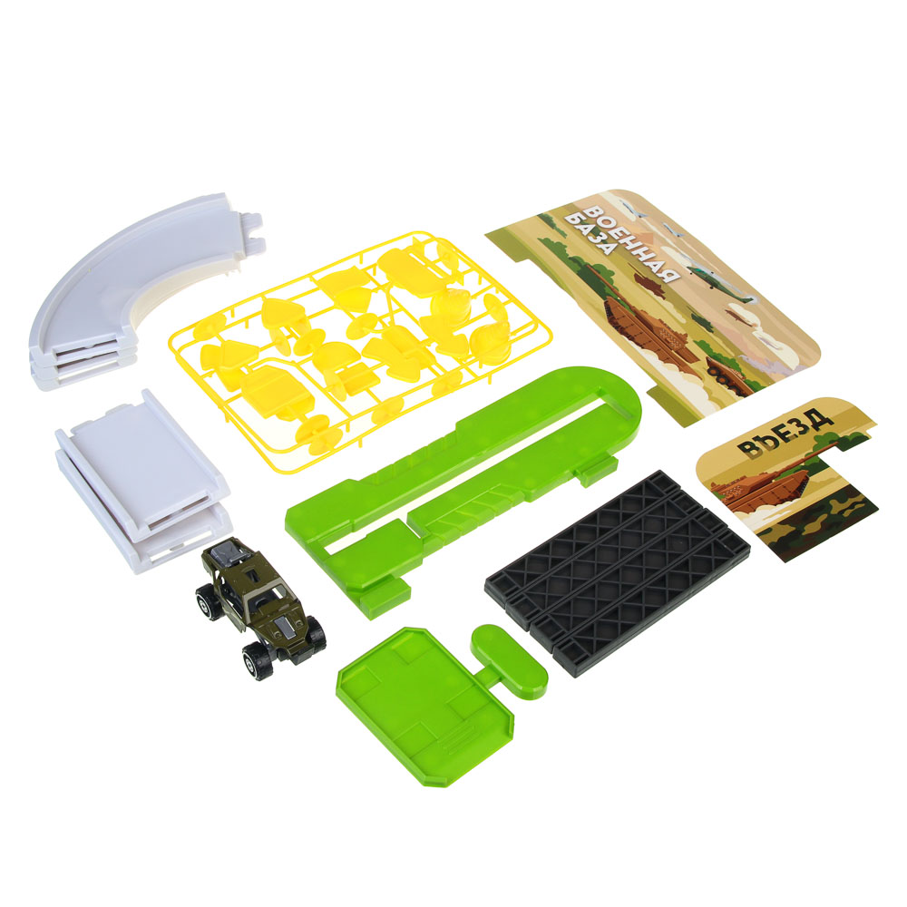 ИГРОЛЕНД Парковка в кейсе, ABS, 16,5x8x20,5 см, 2 дизайна - #5